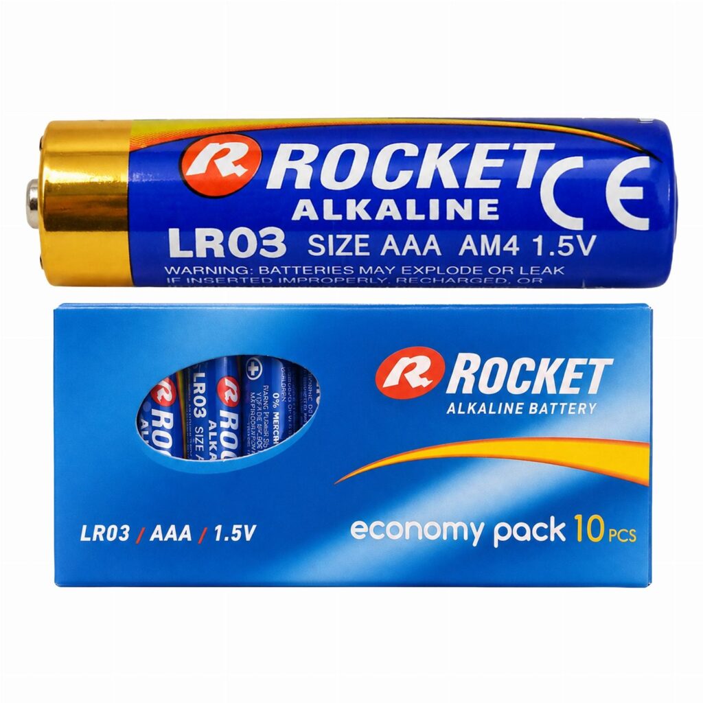 Aluselised AAA LR03 1,5 V patareid 10 tk LRO310ECOPACK-16074