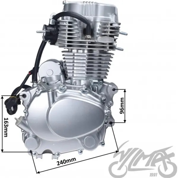 ATV mootor 250 cm³ 167FMM 4T, 4 käiku + tagurpidikäik, elektristarter - Pilt 4
