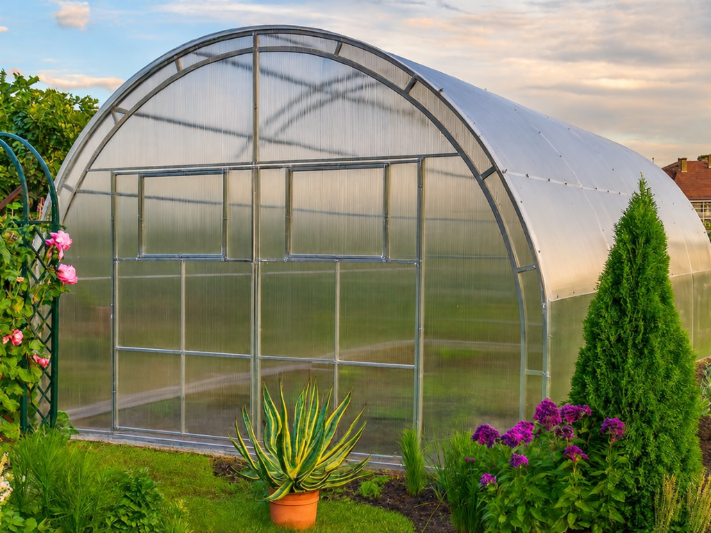 Agromax polükarbonaatkasvuhoone