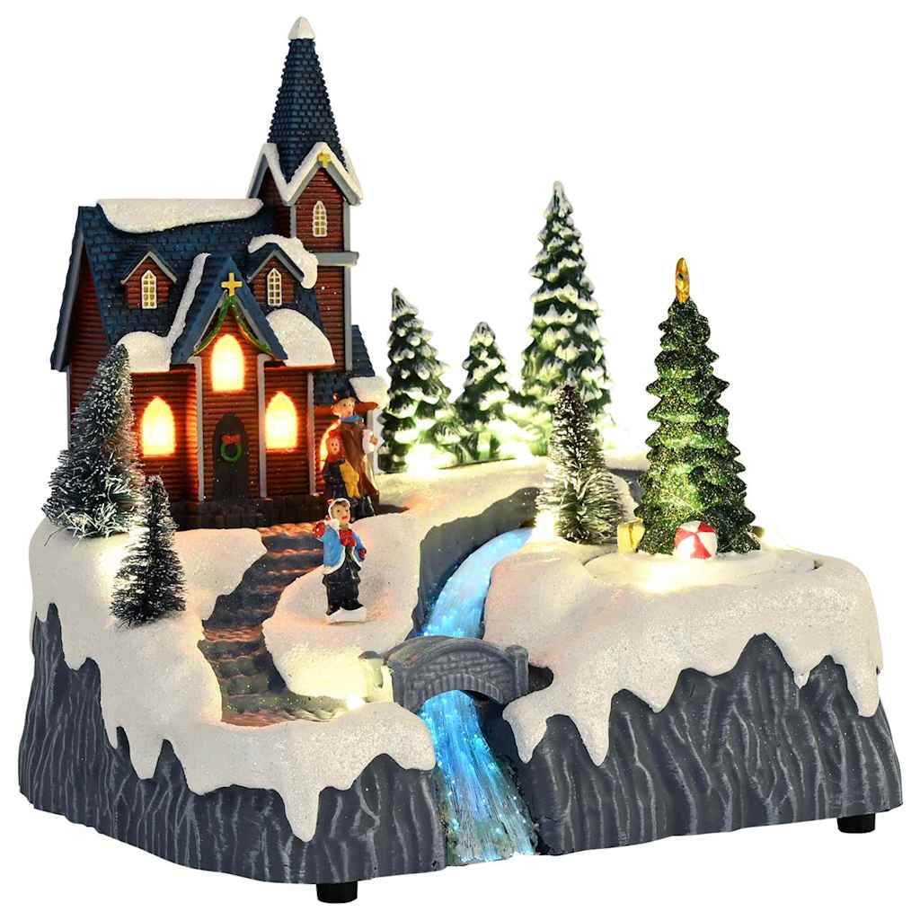 Jõululinn SALO 20,5 x 17 x 21 cm Plastmass Mitmevärviline