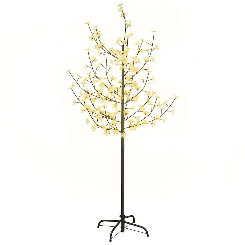 Kirsiõitega LED-puu, soe valge, 120 LEDi, 150 cm