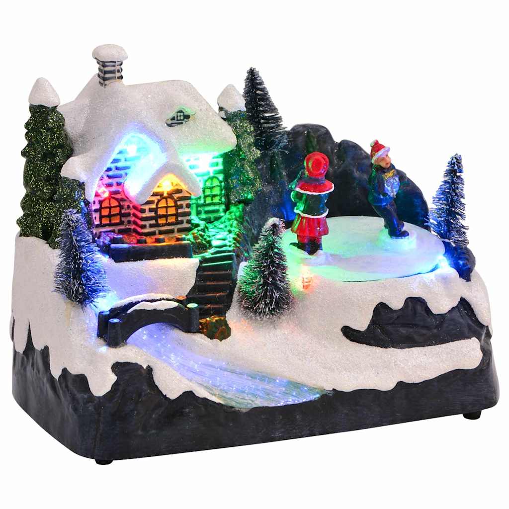 Jõululinn SALO 16 x 11,5 x 13 cm Plastmass Mitmevärviline