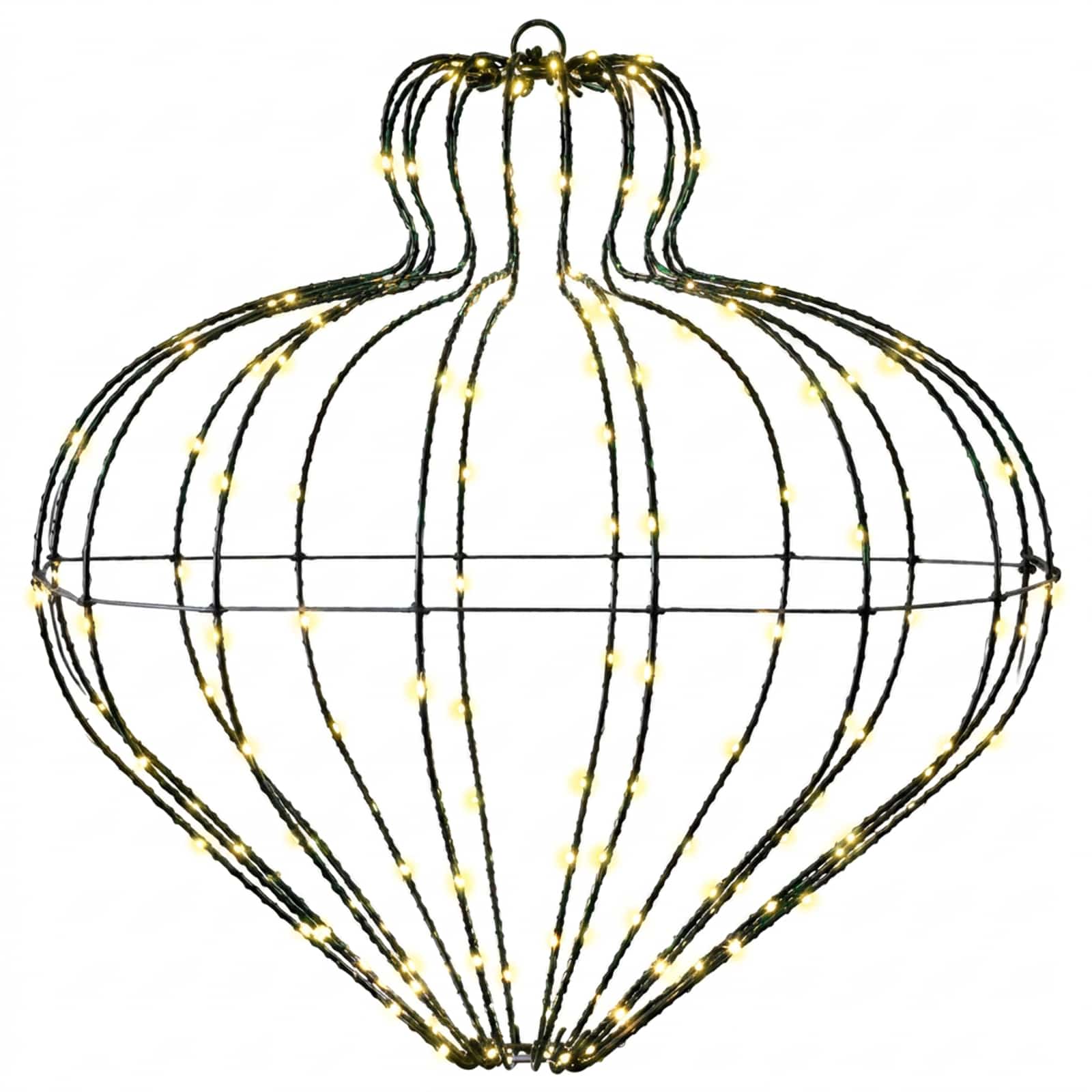 Jõulufiniaalne valgus 192 LED-i Soe valge Läbimõõt 40 x 40 cm