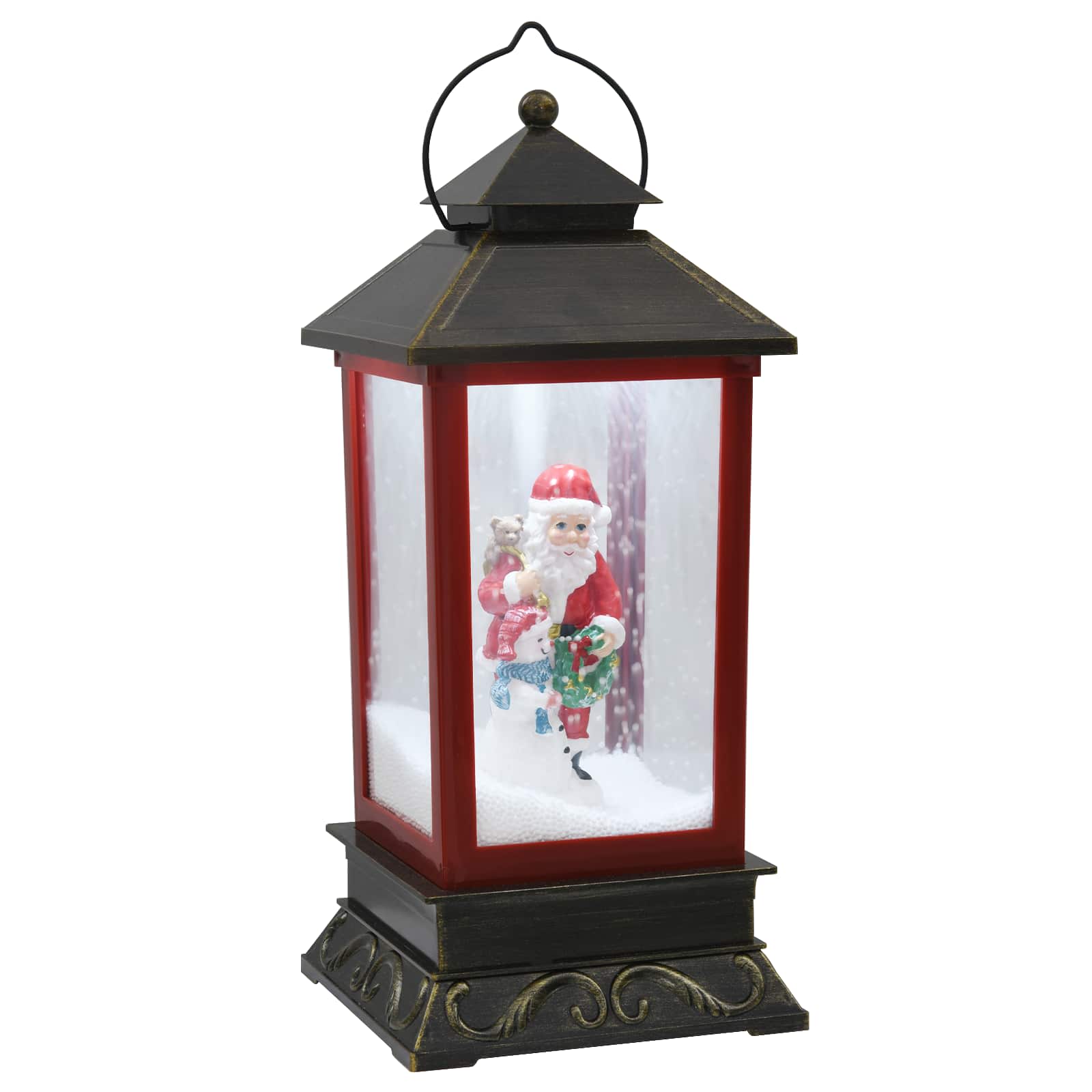 Jõululatern ESPOO Külm valge 17,5 x 17,5 x 41 cm