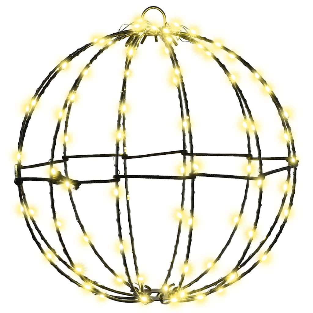 Jõulufiniaalne valgus 96 LED-i Soe valge Läbimõõt 30 x 32 cm