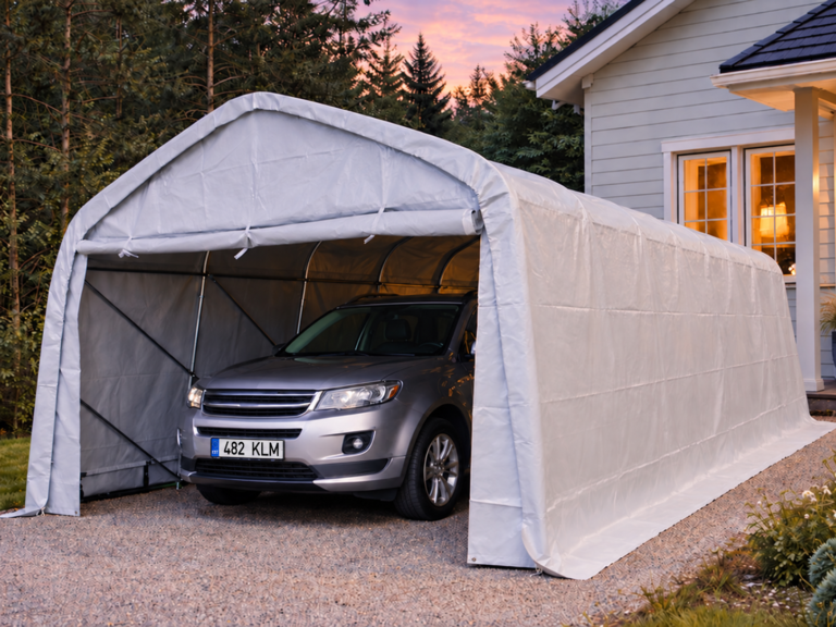 Hall PVC autotelk 3,6 × 6,0 × 2,7 m