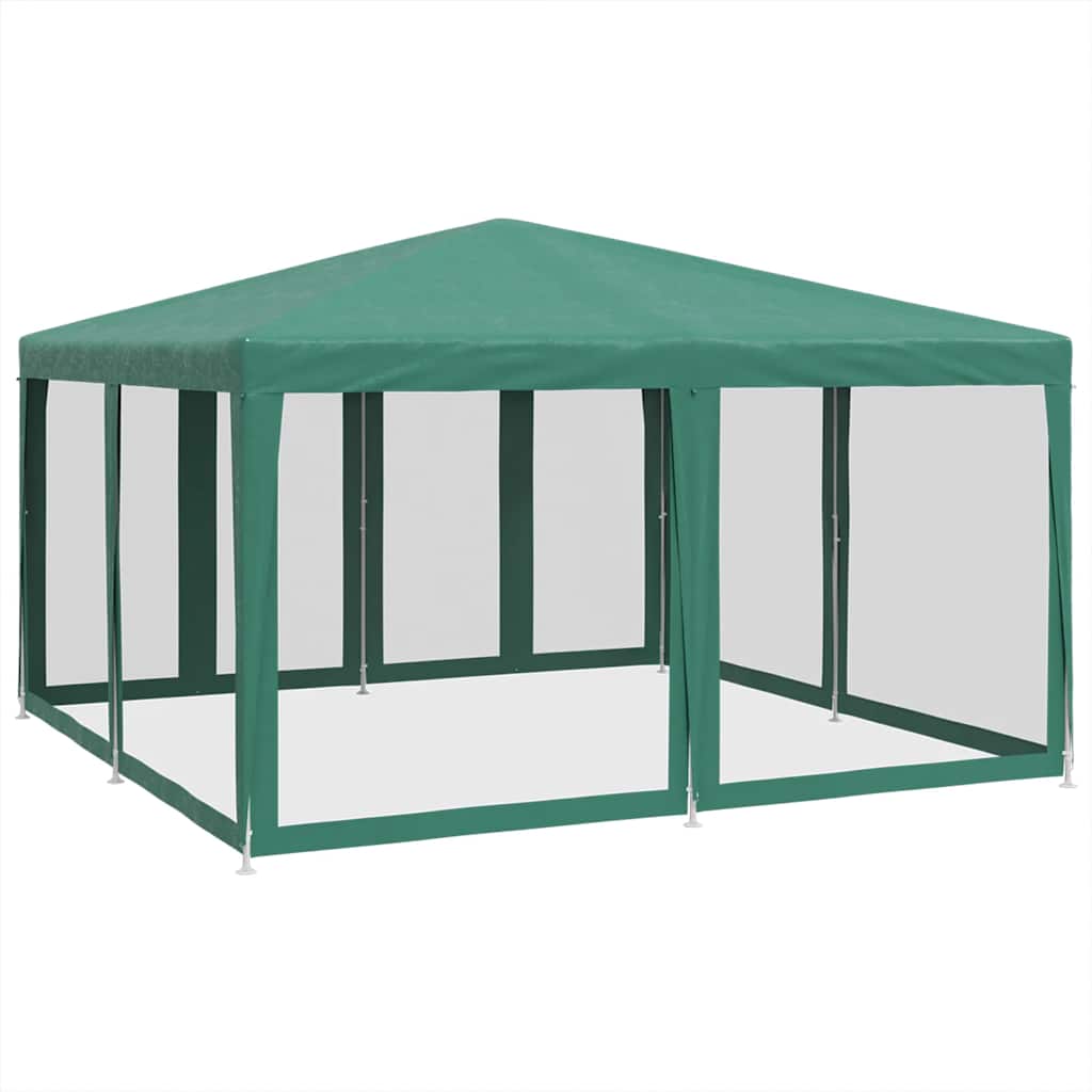 Peotelk sääsevõrguga, 4 × 4 m, roheline