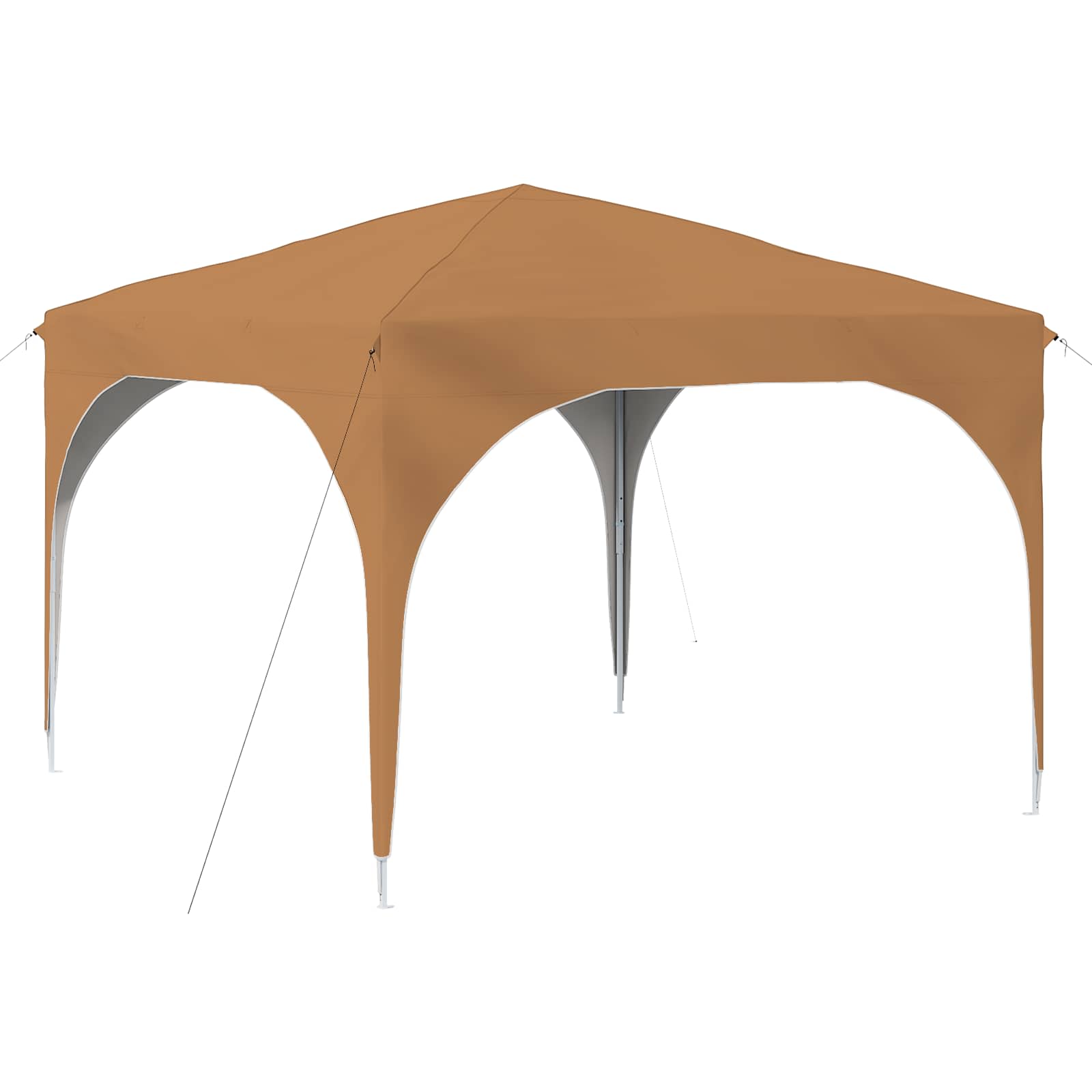 Kokkupandav peotelk (pop-up), 2,9 × 2,9 m, beež