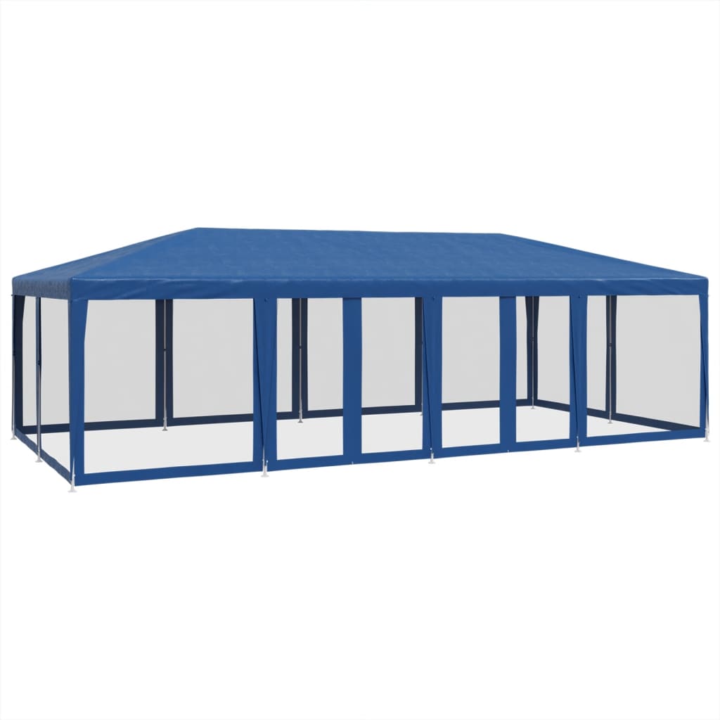 Peotelk sääsevõrguga, 8 × 4 m, sinine