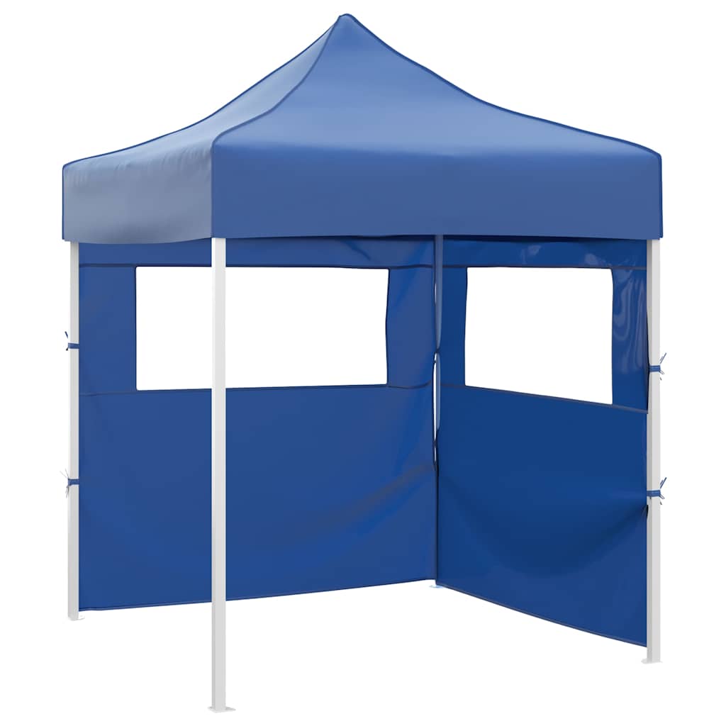 Kokkupandav peotelk (pop-up) 2 külgseinaga, 2 × 2 m, sinine