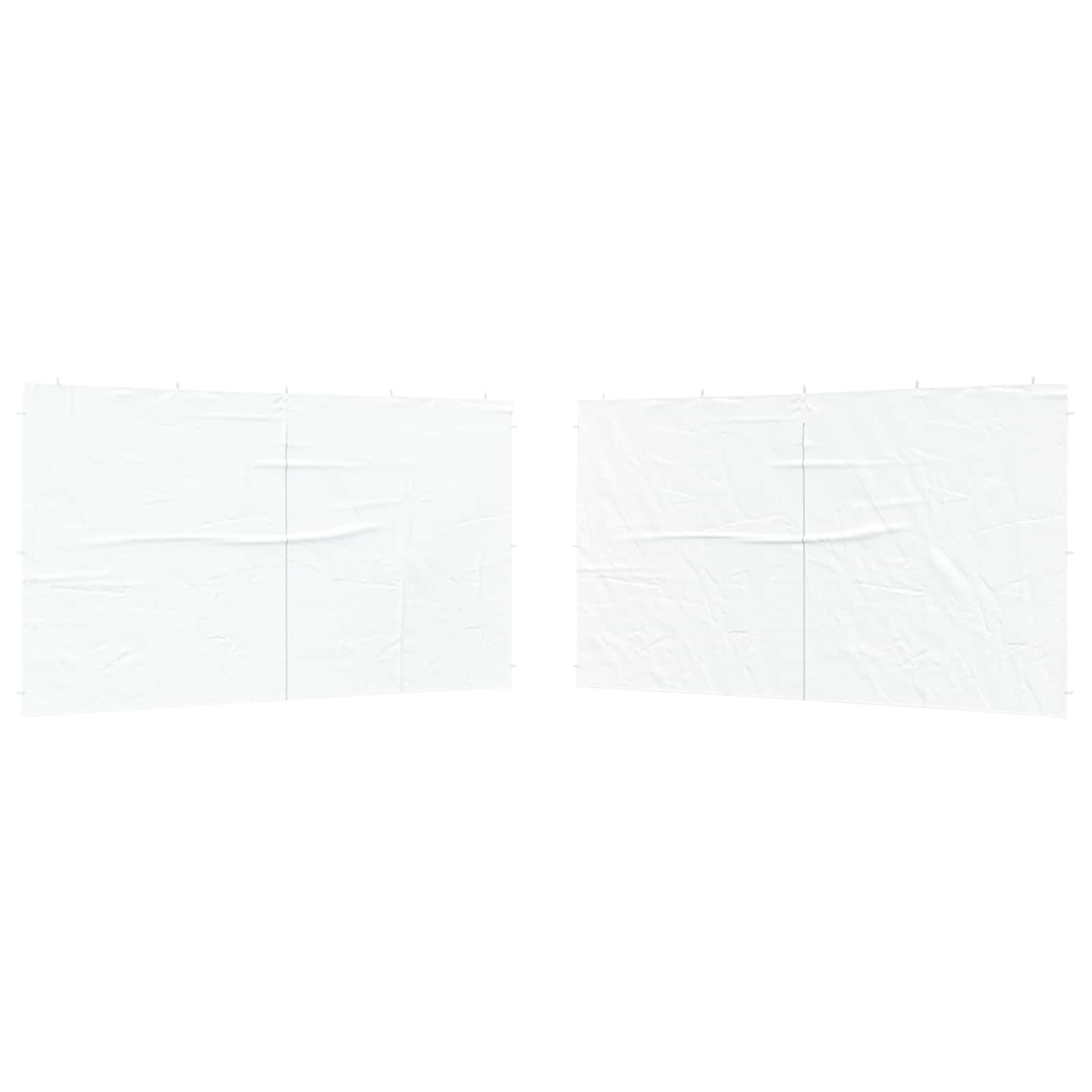 Peotelgi külgseinad, 2 tk, 4 × 1,95 m, valge