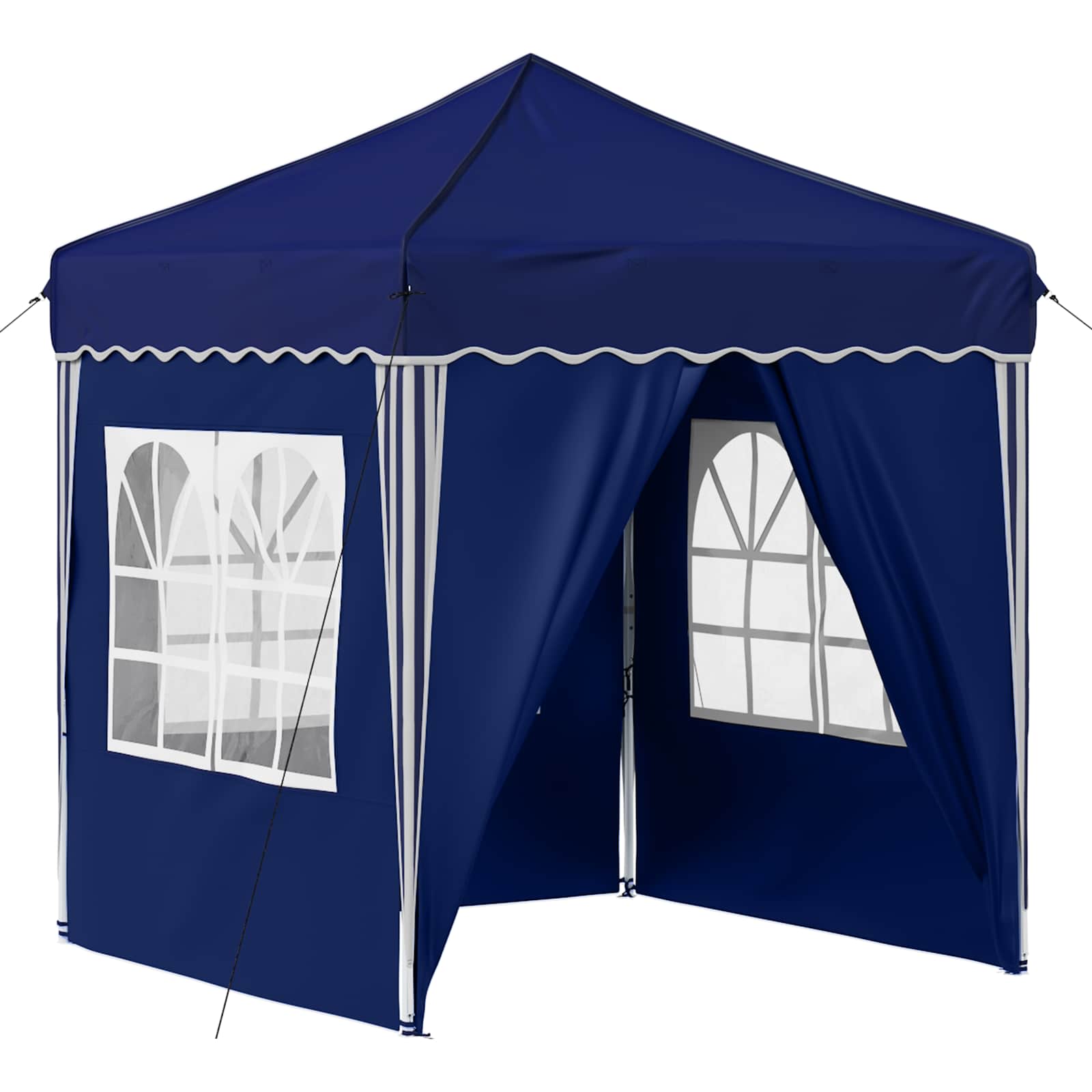 Kokkupandav peotelk (pop-up), 1,95 × 1,94 m, sinine