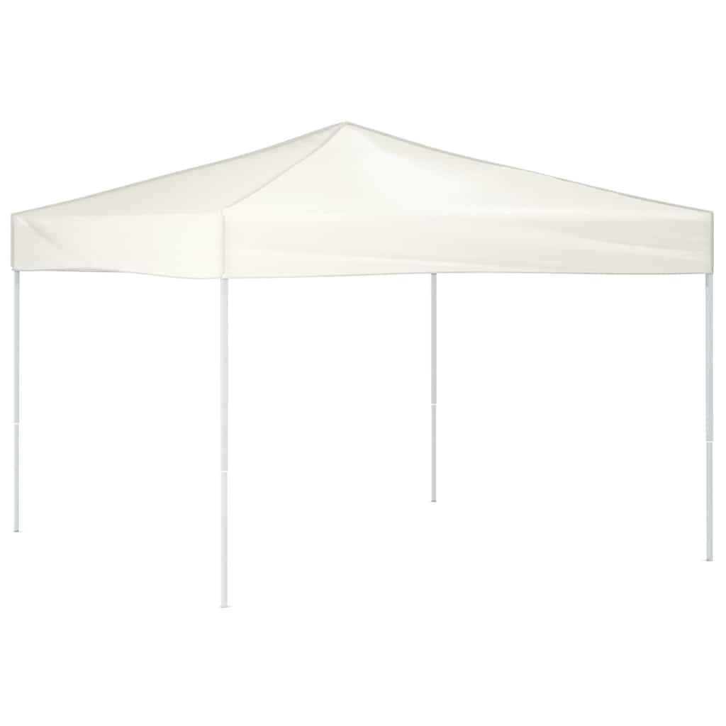 Kokkupandav peotelk (pop-up), 3 × 3 m, kreemjas