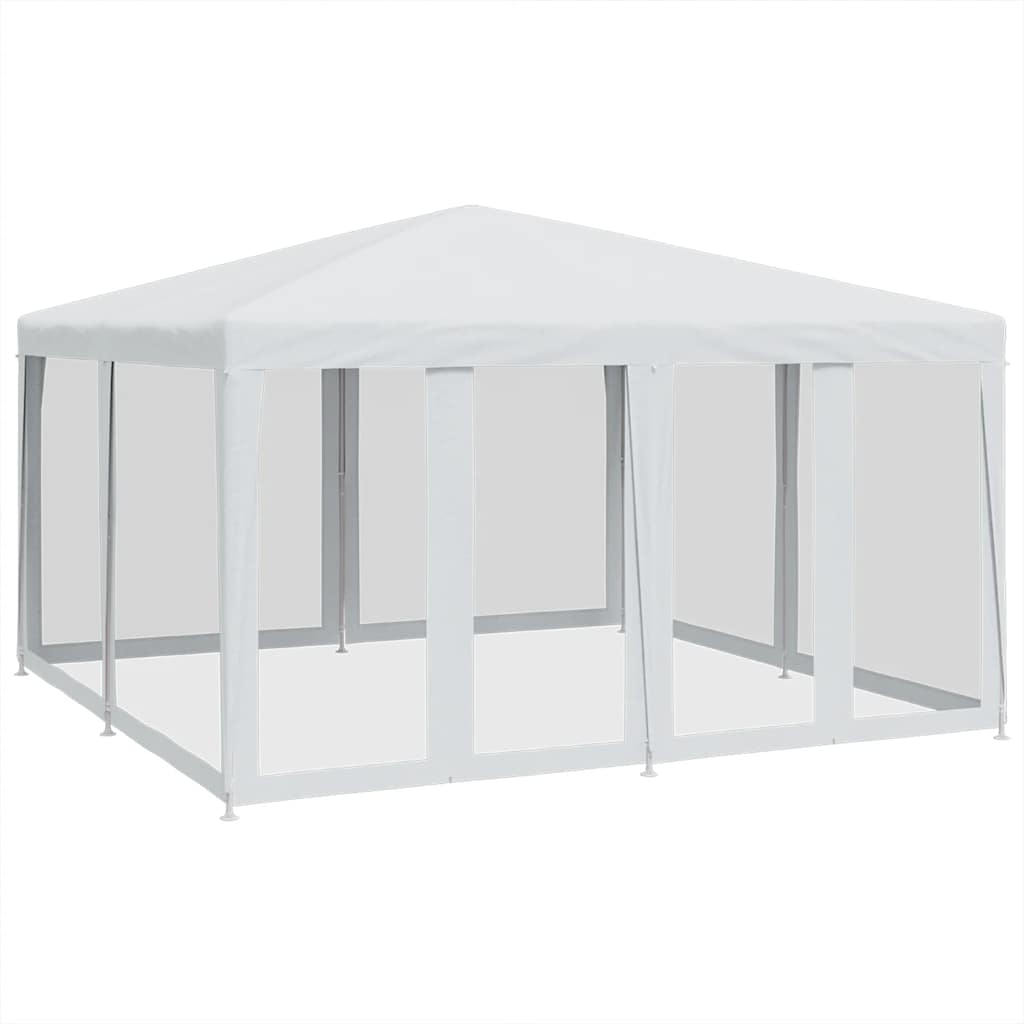 Peotelk sääsevõrguga, 4 × 4 m, valge