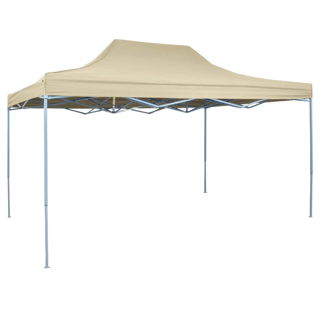Kokkupandav peotelk (pop-up), 4,31 × 2,91 m, kreemjas