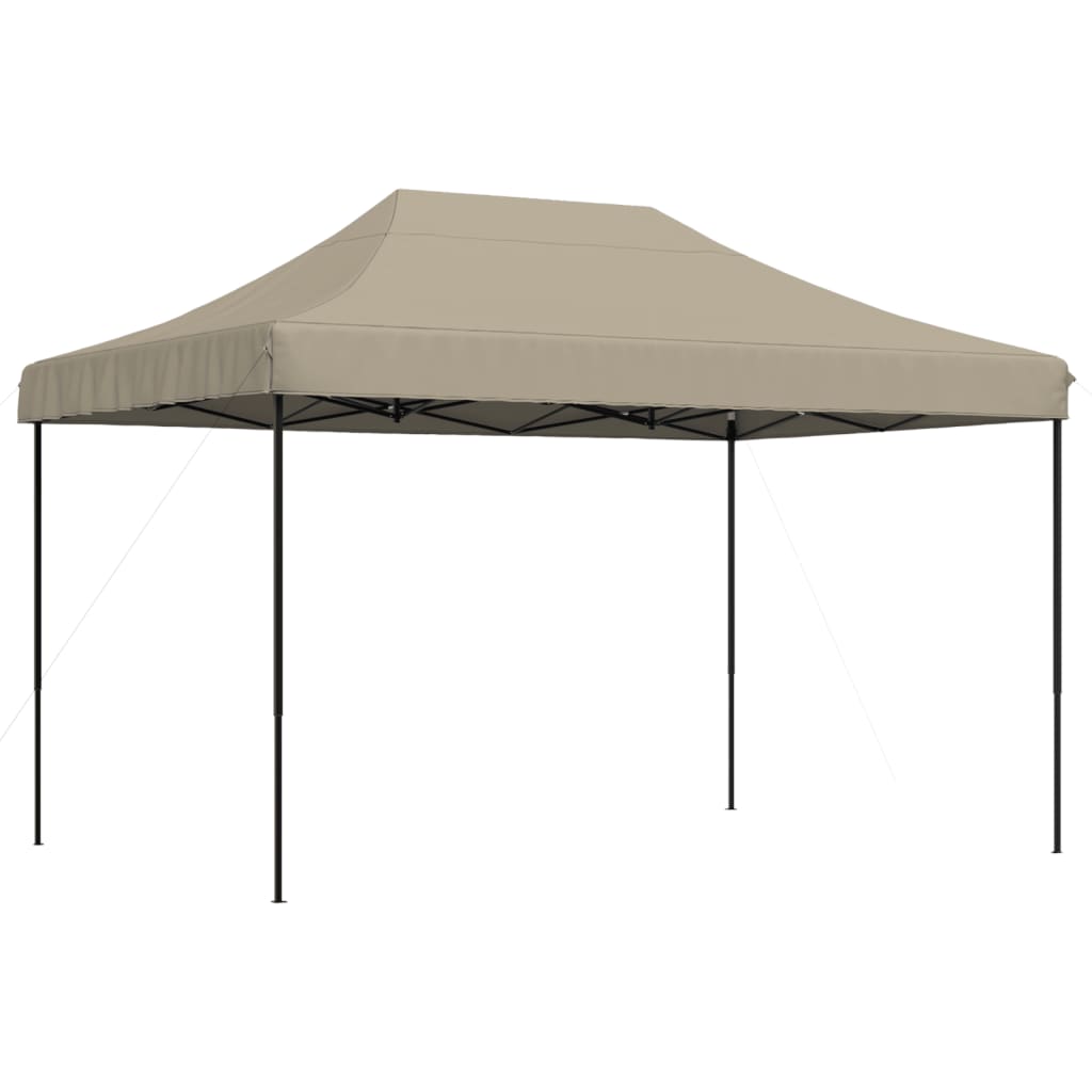 Kokkupandav peotelk (pop-up), 4,1 × 2,79 m, pruunikashall