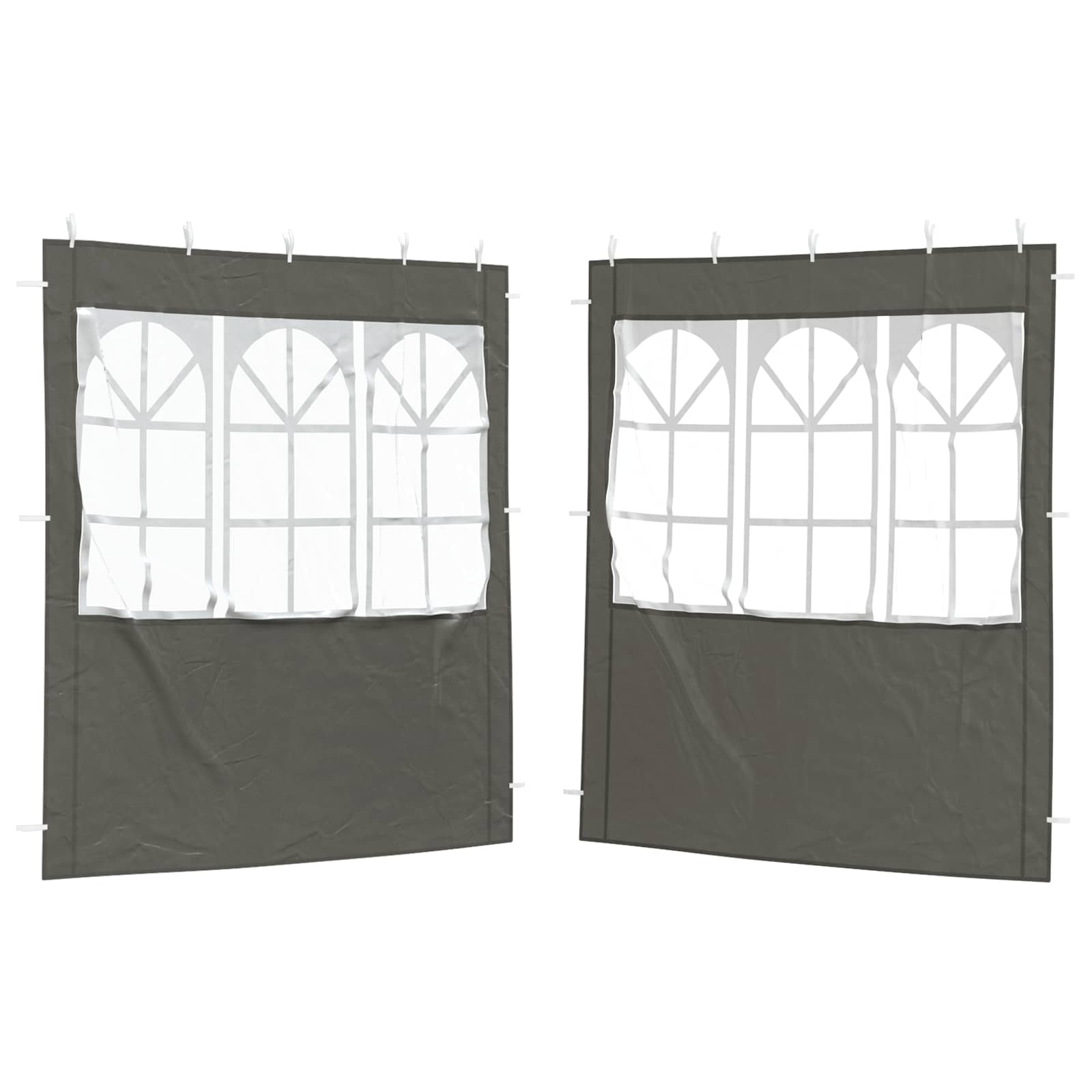 Peotelgi külgseinad, 2 tk, 2 × 1,95 m, antratsiithall