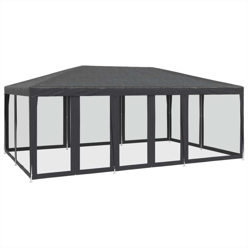 Peotelk sääsevõrguga, 6 × 4 m, antratsiithall