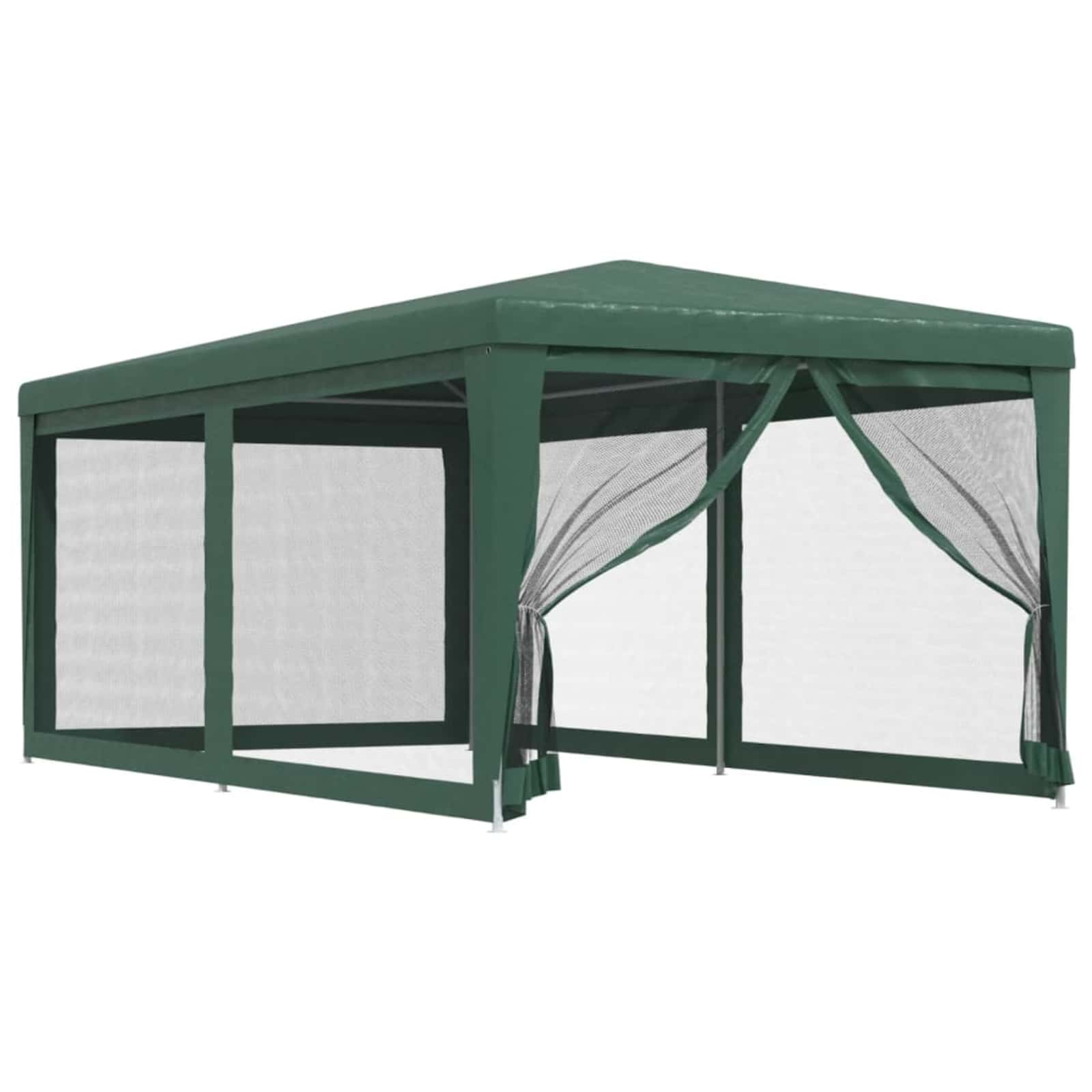 Peotelk sääsevõrguga, 3 × 6 m, roheline