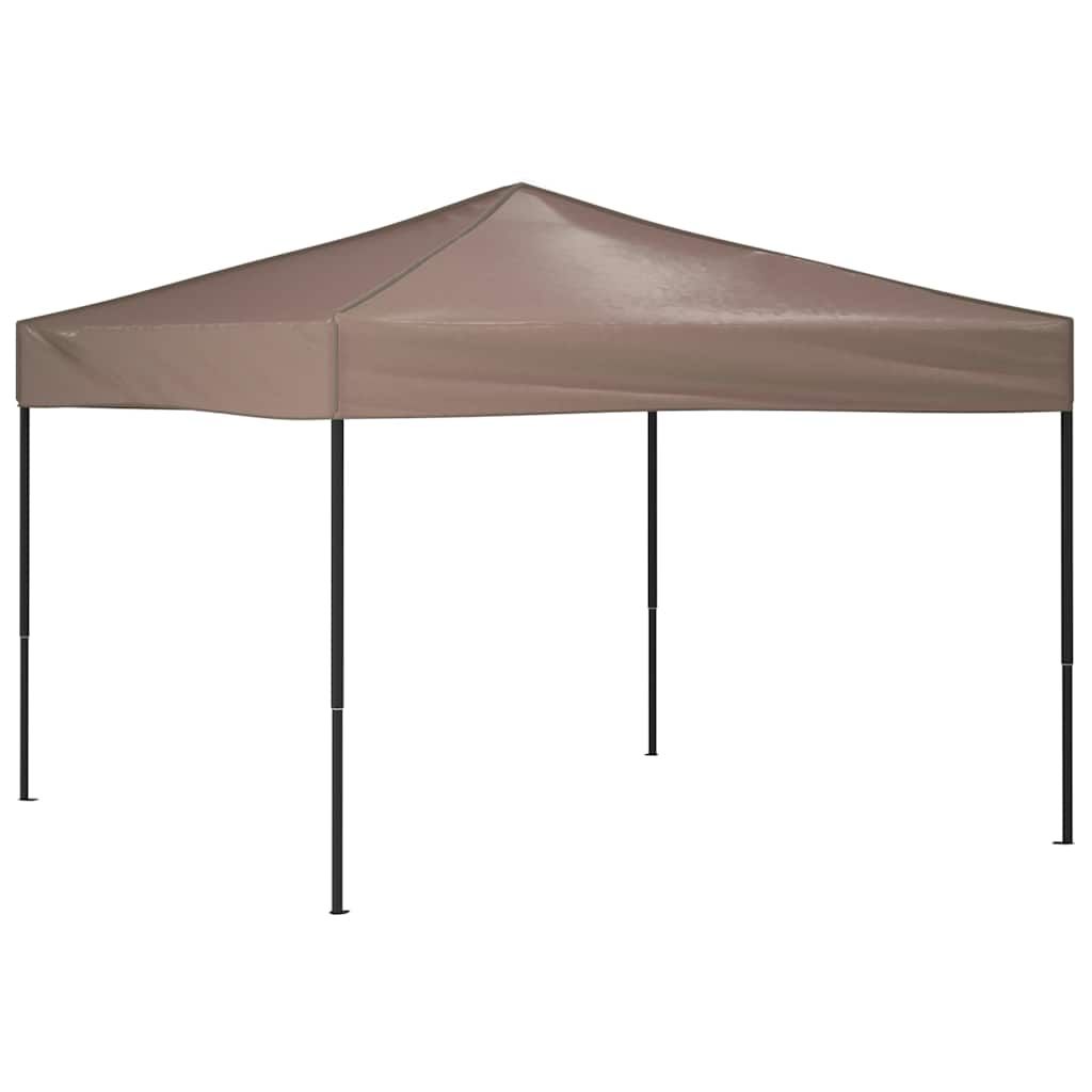 Kokkupandav peotelk (pop-up), 3 × 3 m, pruunikashall
