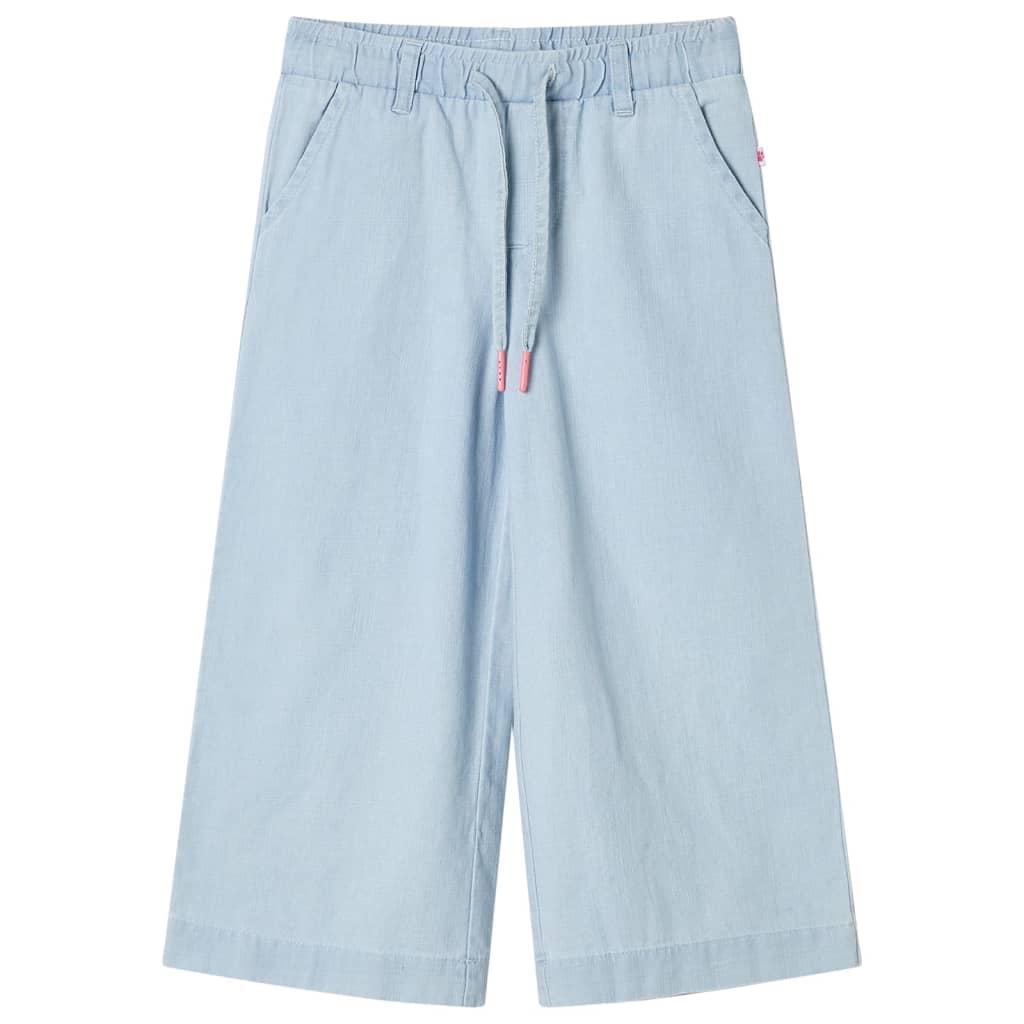 Kids'Pants Soft Denim Blue 92 Light Blue 116