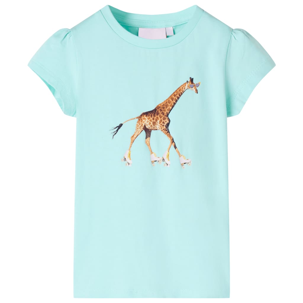 Kids'T-shirt Light Aqua 140 Aquamarine 116