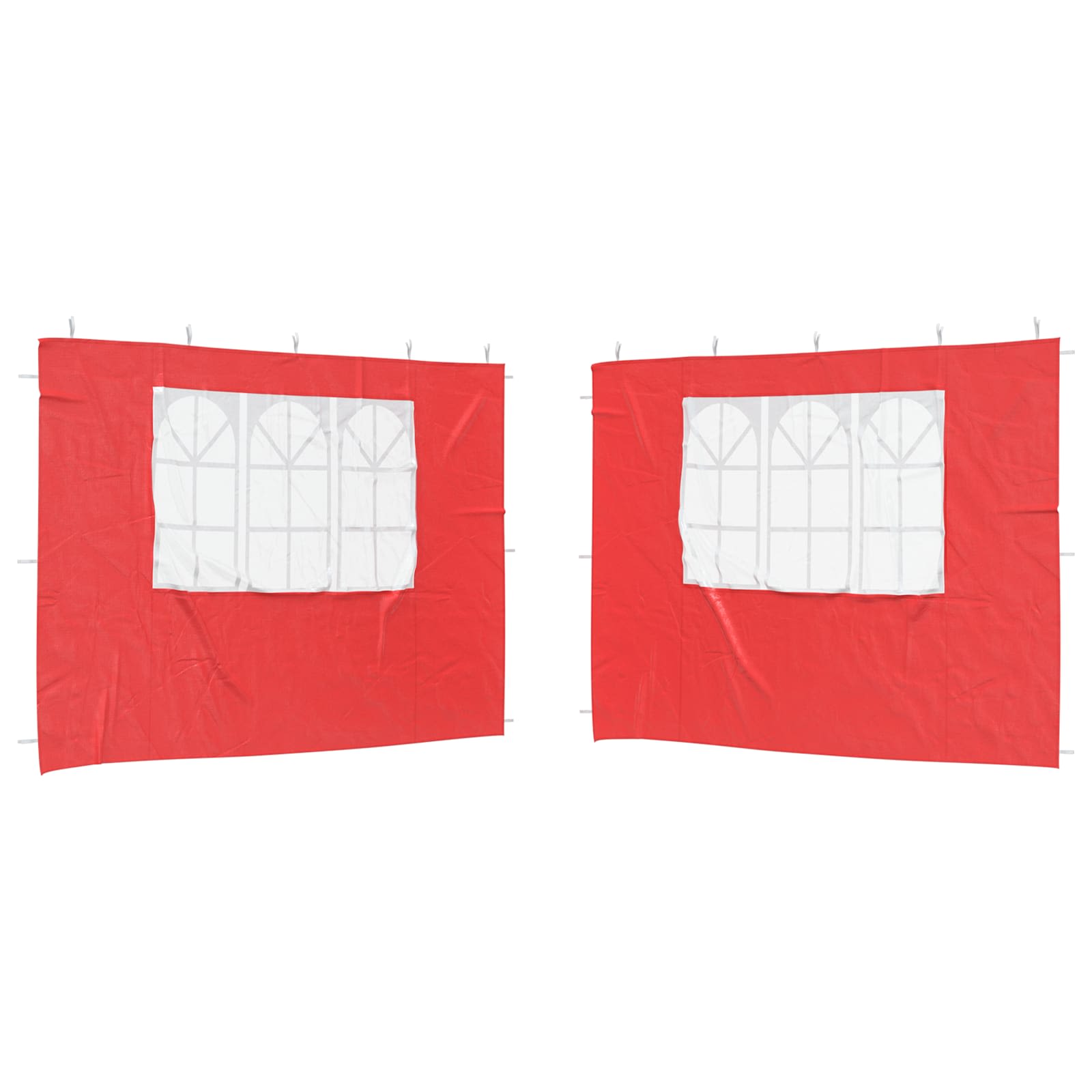 Peotelgi külgseinad, 2 tk, 3 × 1,95 m, punane