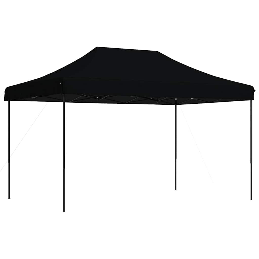 Kokkupandav peotelk (pop-up), 4,4 × 2,92 m, must
