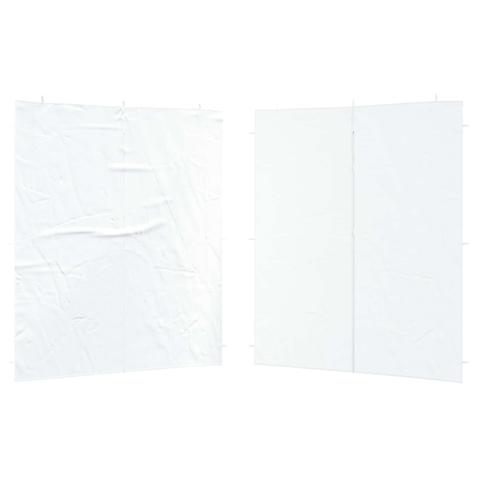 Peotelgi külgseinad, 2 tk, 2 × 1,95 m, valge