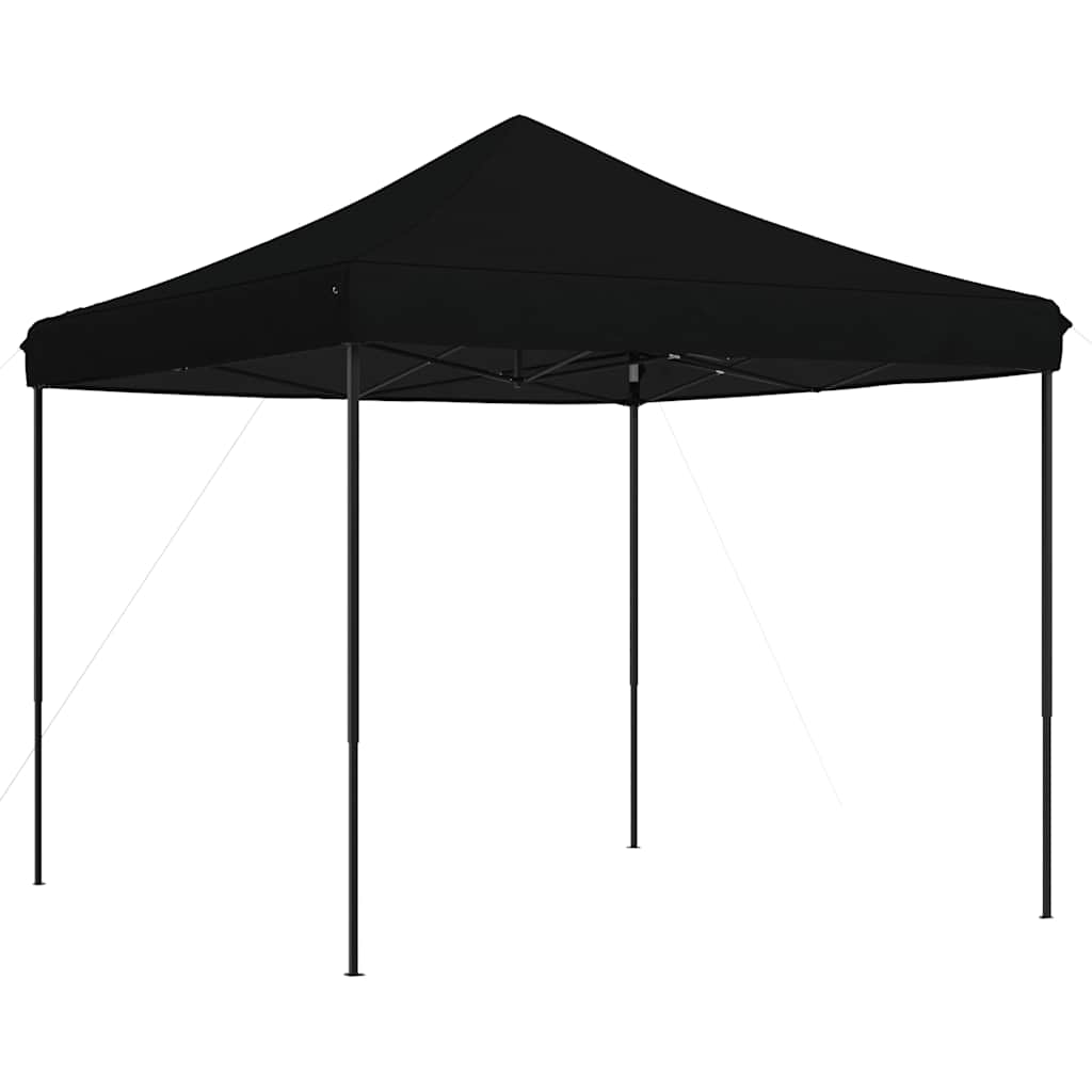 Kokkupandav peotelk (pop-up), 2,92 × 2,92 m, must
