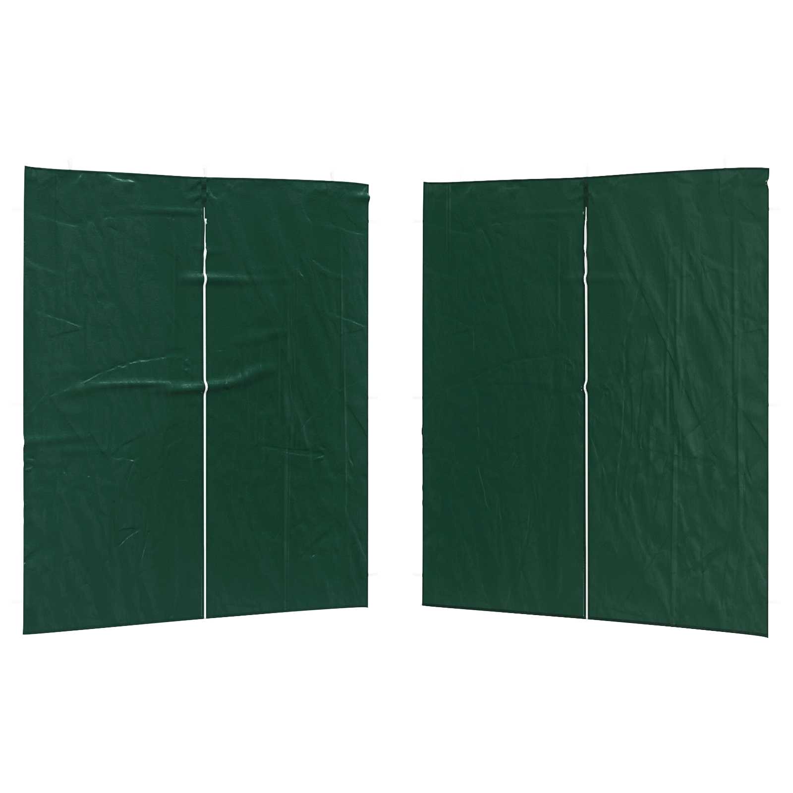 Peotelgi külgseinad, 2 tk, 2 × 1,95 m, roheline