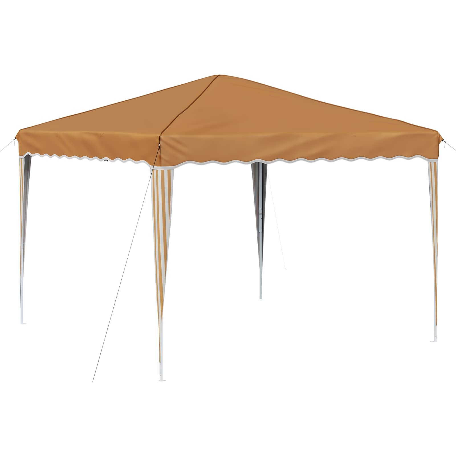 Kokkupandav peotelk (pop-up), 2,9 × 2,9 m, beež