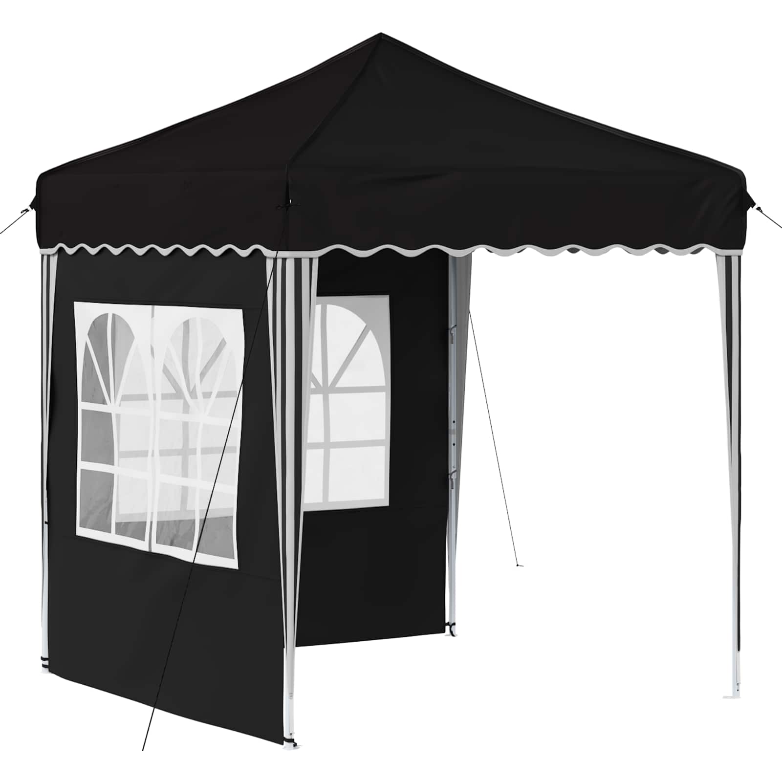 Kokkupandav peotelk (pop-up), 1,95 × 1,94 m, must