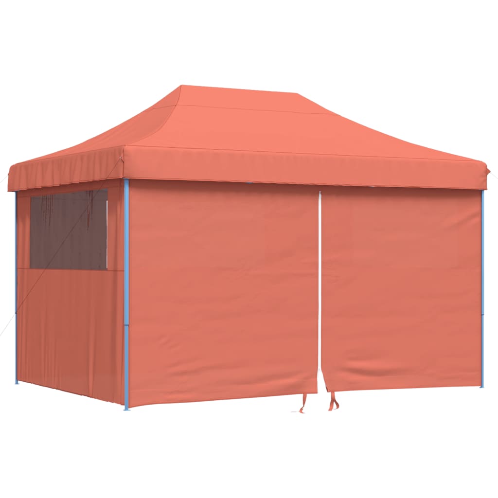 Kokkupandav peotelk (pop-up) 4 külgseinaga, 4,1 × 2,79 m, terrakota
