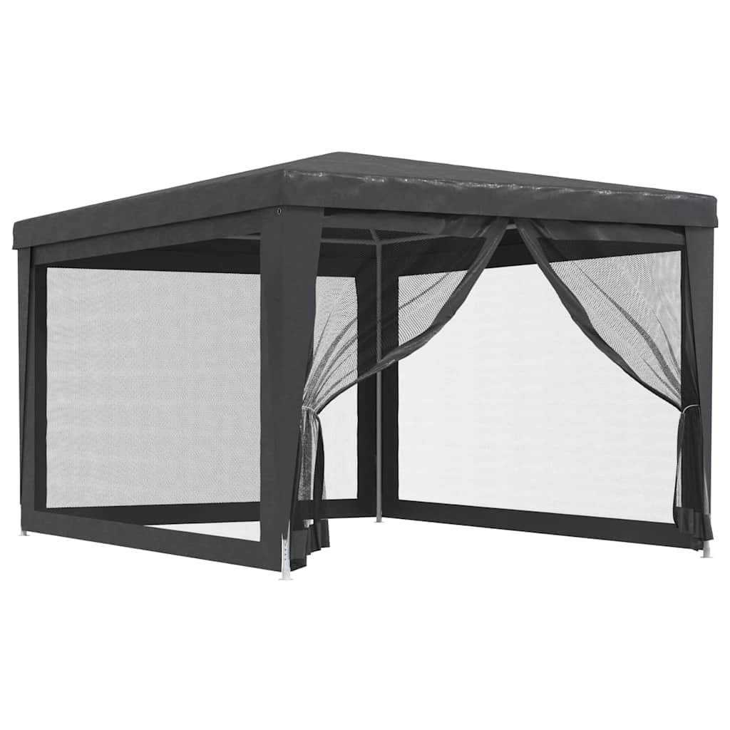 Peotelk sääsevõrguga, 3 × 4 m, antratsiithall