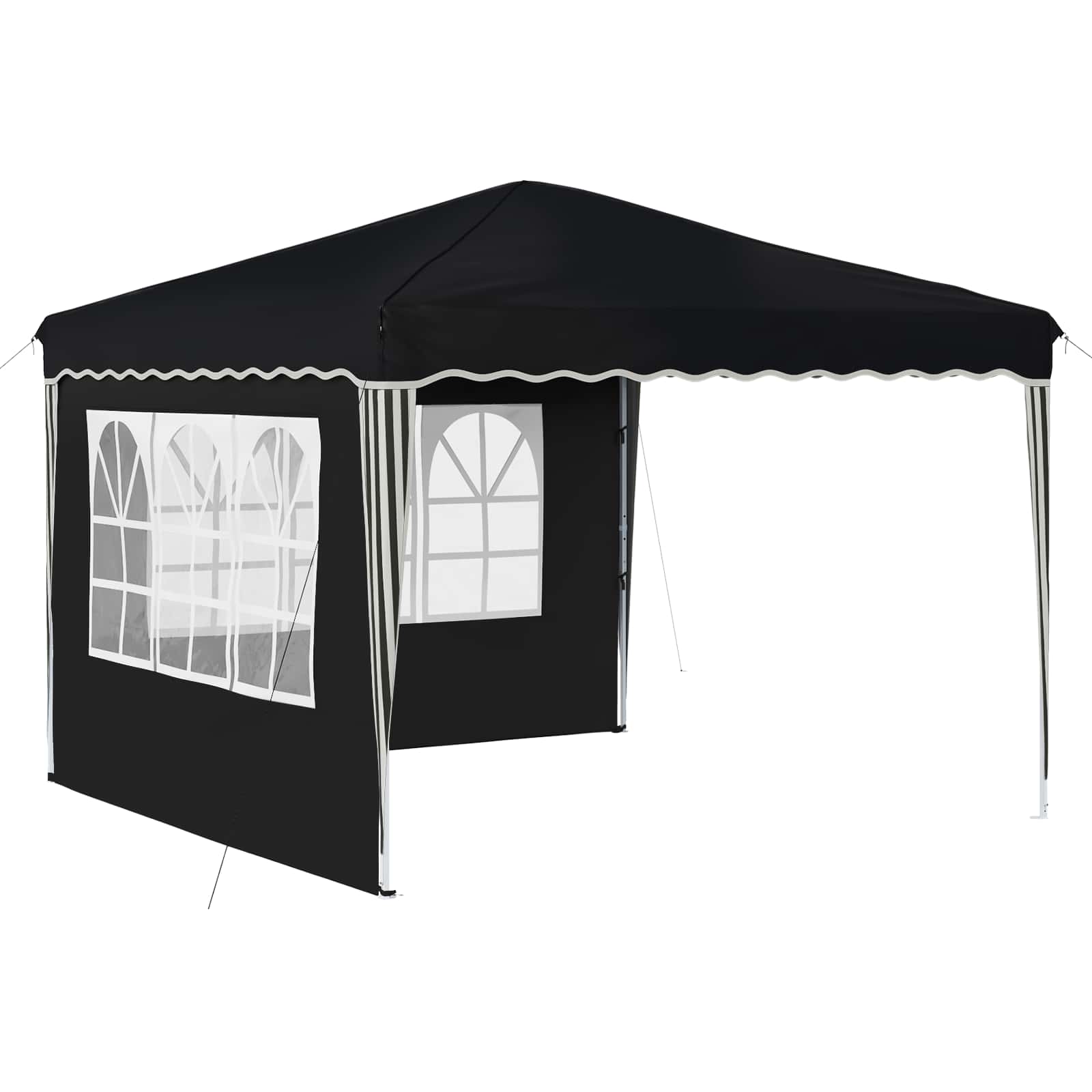 Kokkupandav peotelk (pop-up), 2,9 × 2,9 m, antratsiithall