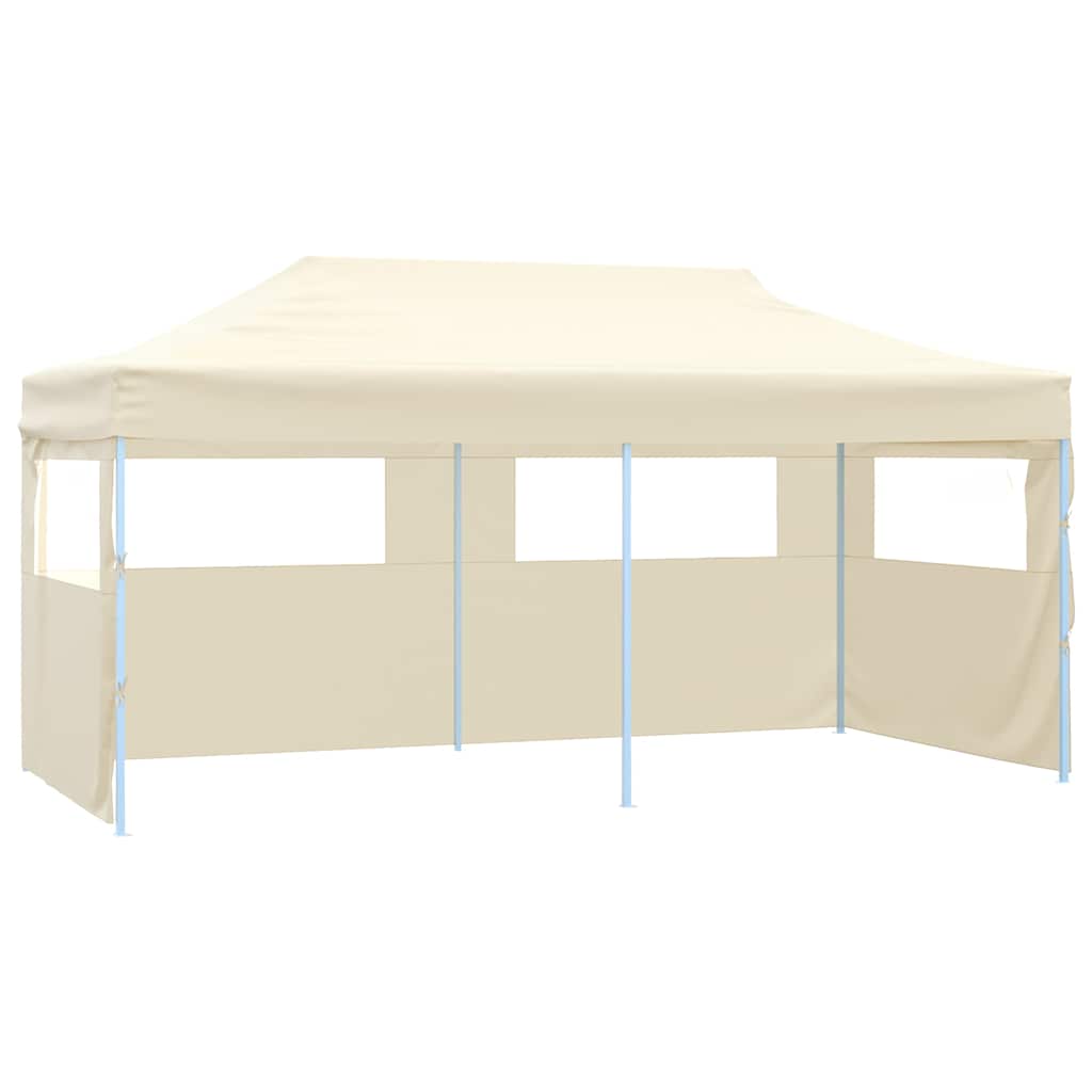 Kokkupandav peotelk (pop-up) 4 külgseinaga, 2,91 × 5,8 m, kreemjas