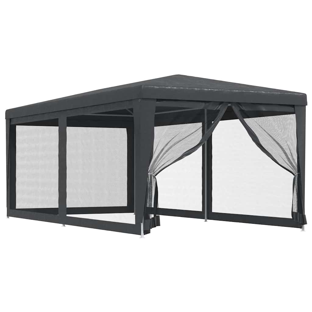 Peotelk sääsevõrguga, 3 × 6 m, antratsiithall
