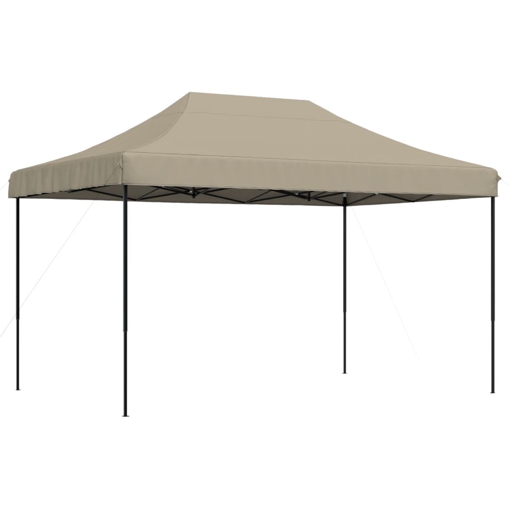 Kokkupandav peotelk (pop-up), 4,4 × 2,92 m, pruunikashall