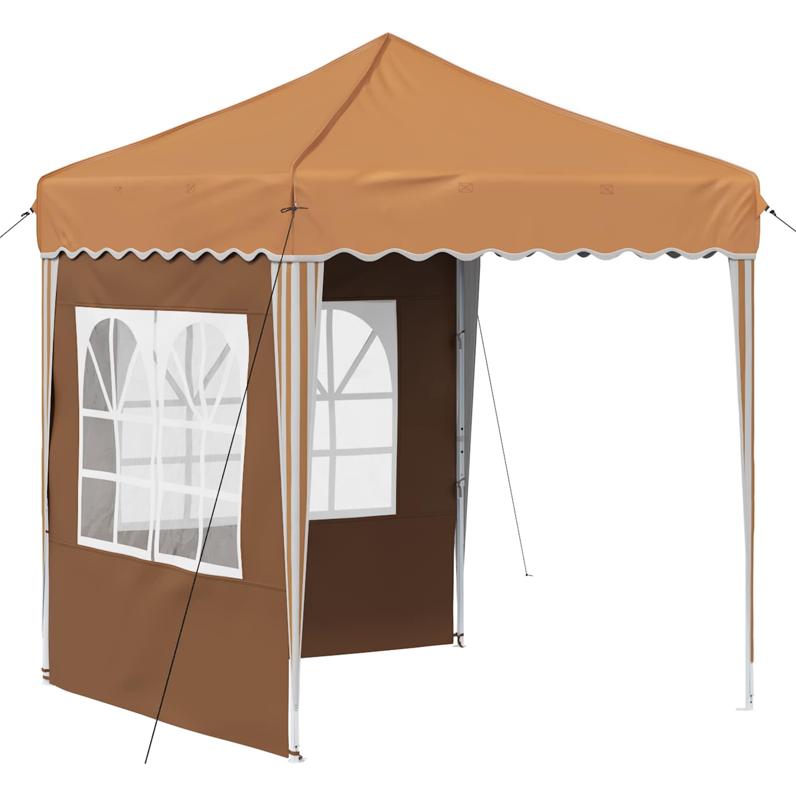 Kokkupandav peotelk (pop-up), 1,95 × 1,94 m, beež