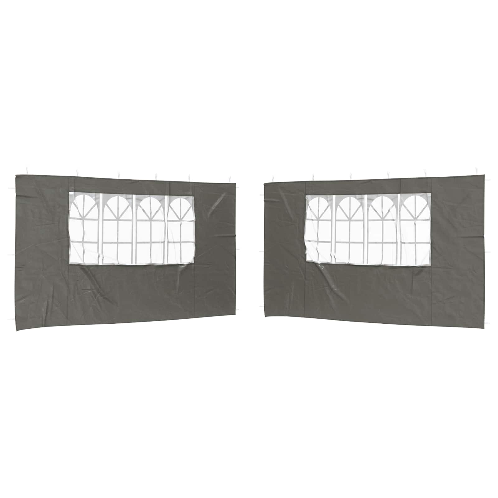 Peotelgi külgseinad, 2 tk, 4 × 1,95 m, antratsiithall