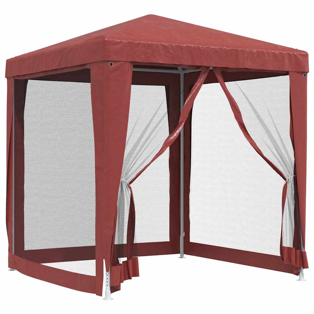 Peotelk sääsevõrguga, 2 × 2 m, punane