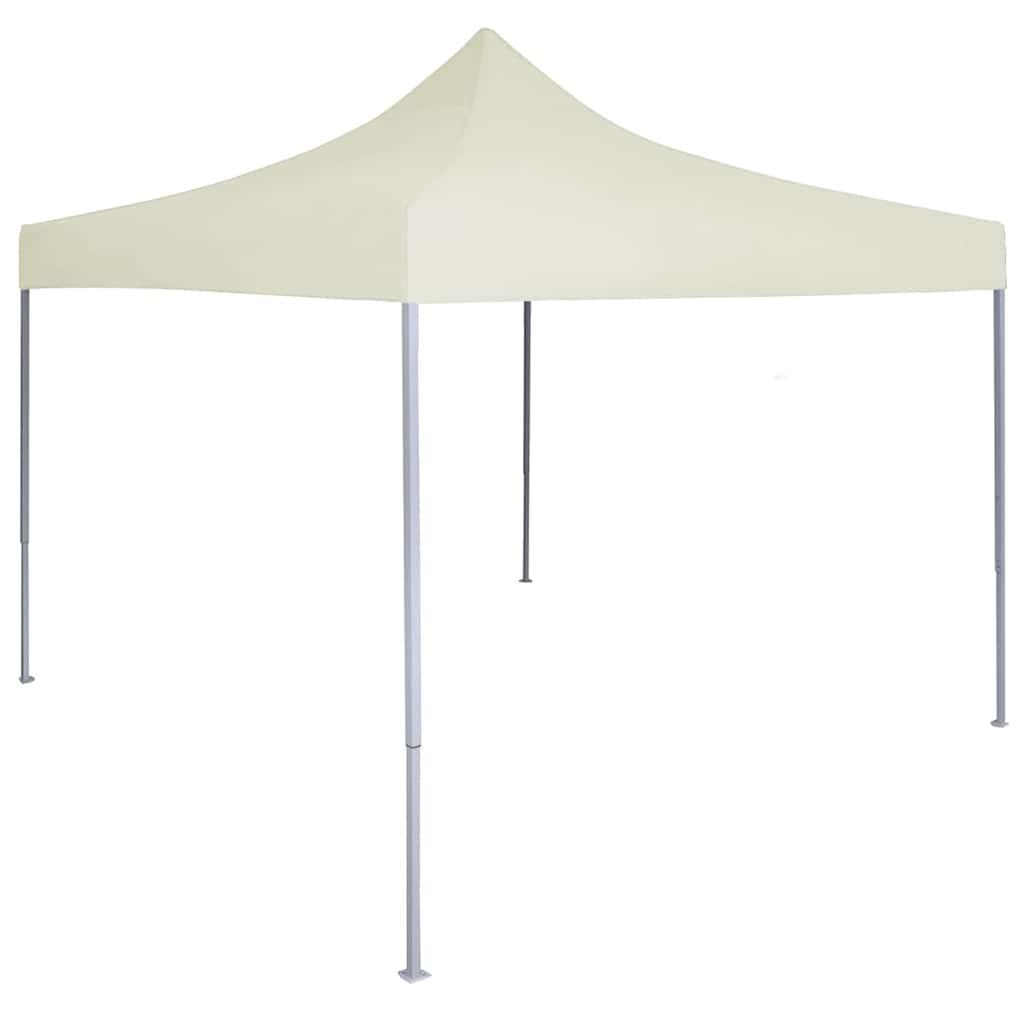 Kokkupandav peotelk (pop-up), 2 × 2 m, kreemjas