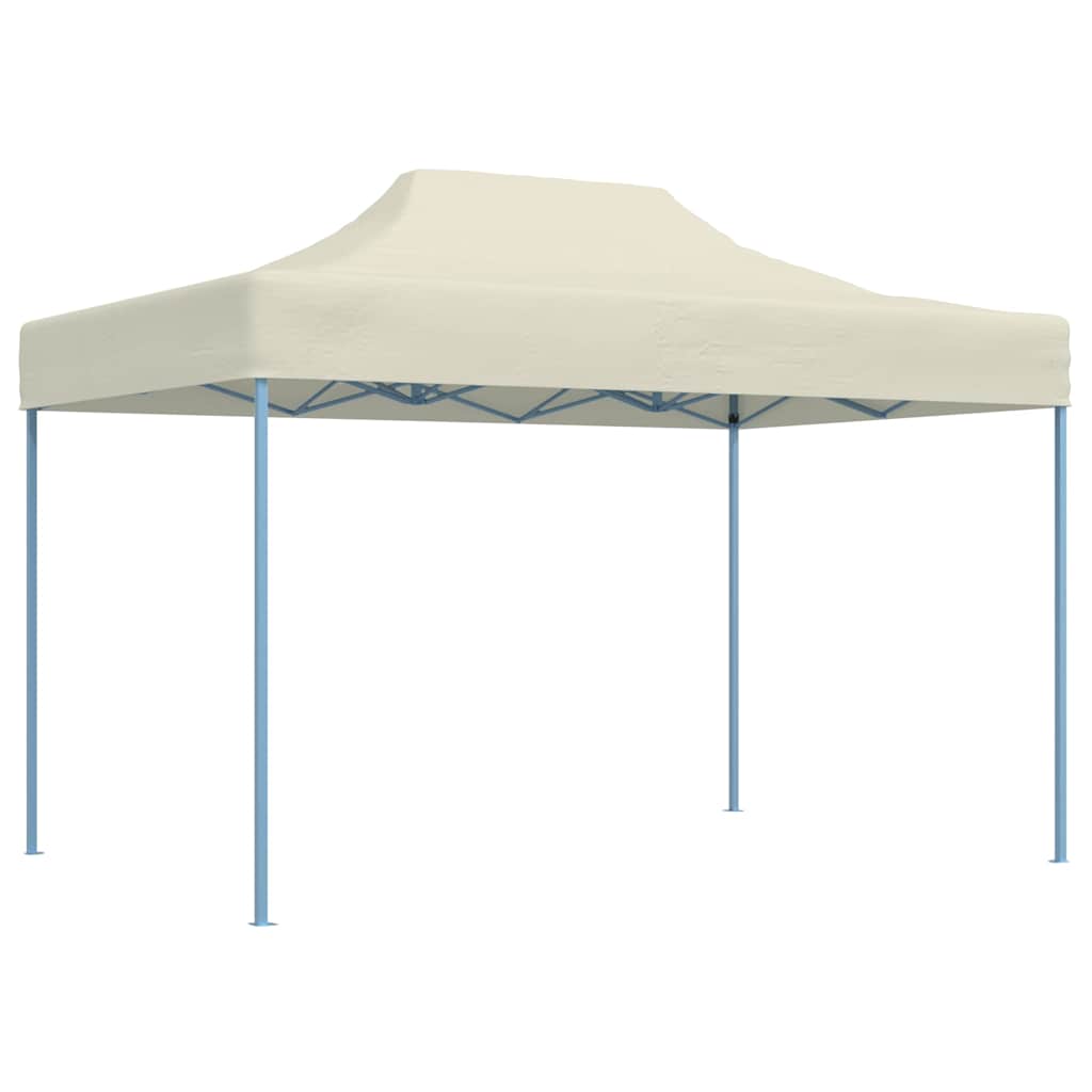 Kokkupandav peotelk (pop-up), 3 × 4 m, kreemjas