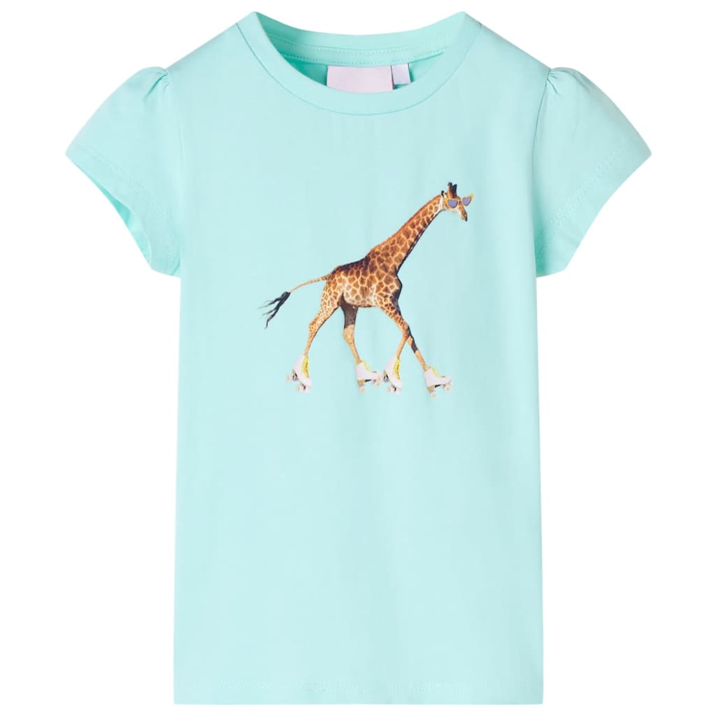 Kids'T-shirt Light Aqua 140 Aquamarine 128