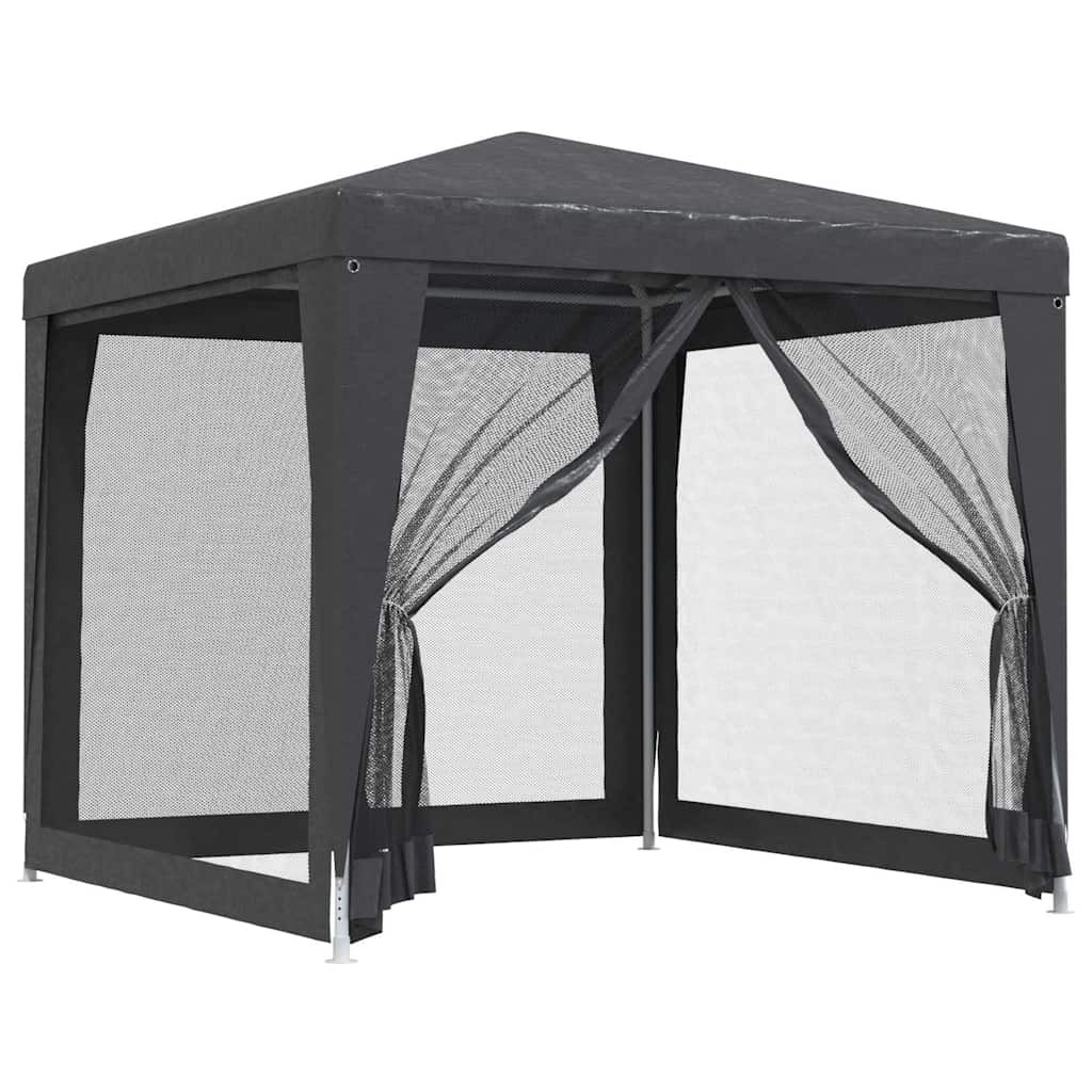 Peotelk sääsevõrguga, 2,5 × 2,5 m, antratsiithall