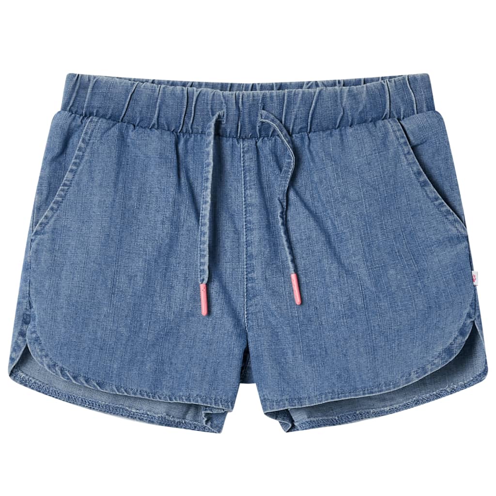 Kids'Shorts Denim Blue 140 Blue 128